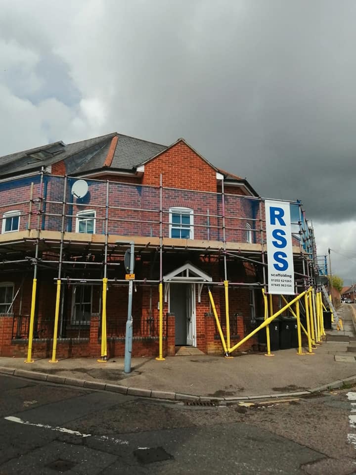 RSS Scaffolding project — scaffolding erection on property